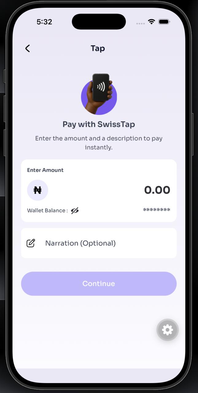 SwissPay App — Pay with SwissTap